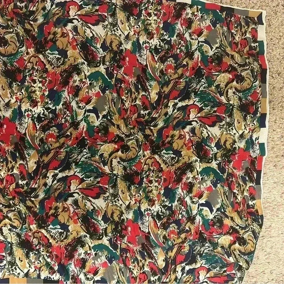 Albert Nipon rare 1990’s silk scarf - Picture 4 of 4